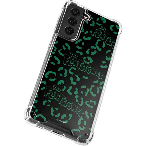 The Flinstones The Flintstones Pattern Galaxy S21 5G Clear Case