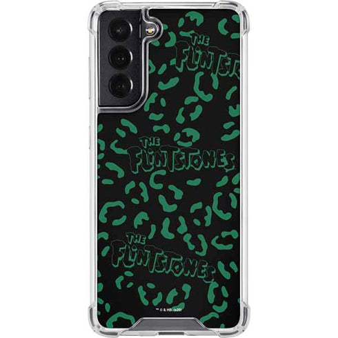 The Flinstones The Flintstones Pattern Galaxy S22 Clear Case