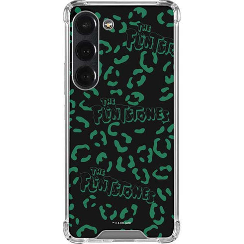 The Flinstones The Flintstones Pattern Galaxy S23 Clear Case