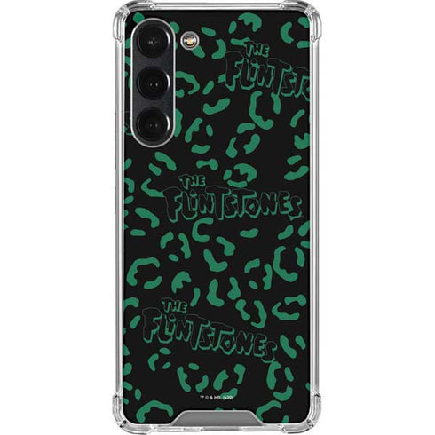 The Flinstones The Flintstones Pattern Galaxy S23 Plus Clear Case