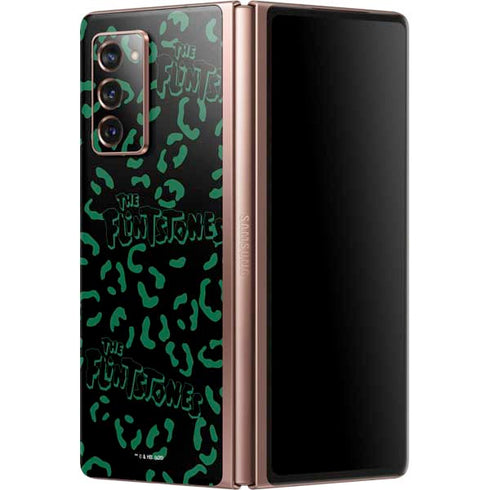 The Flinstones The Flintstones Pattern Galaxy Z Fold2 5G Skin