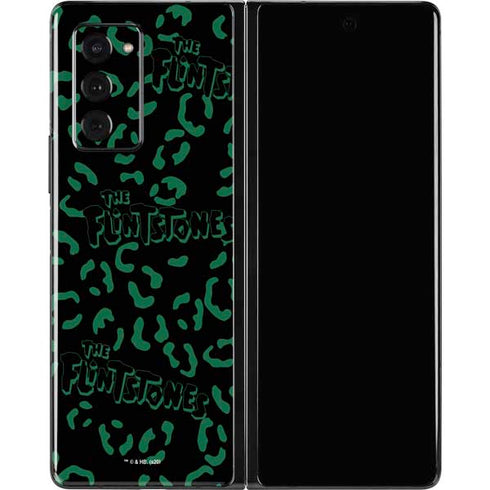 The Flinstones The Flintstones Pattern Galaxy Z Fold2 5G Skin