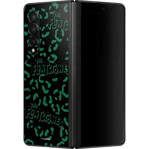 The Flinstones The Flintstones Pattern Galaxy Z Fold3 5G Skin