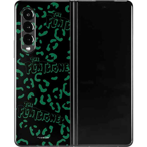 The Flinstones The Flintstones Pattern Galaxy Z Fold3 5G Skin