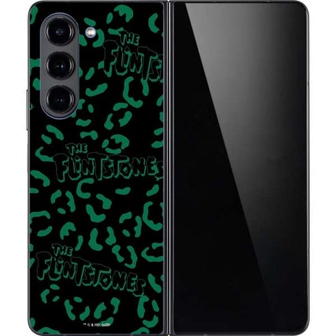 The Flinstones The Flintstones Pattern Galaxy Z Fold5 5G Skin