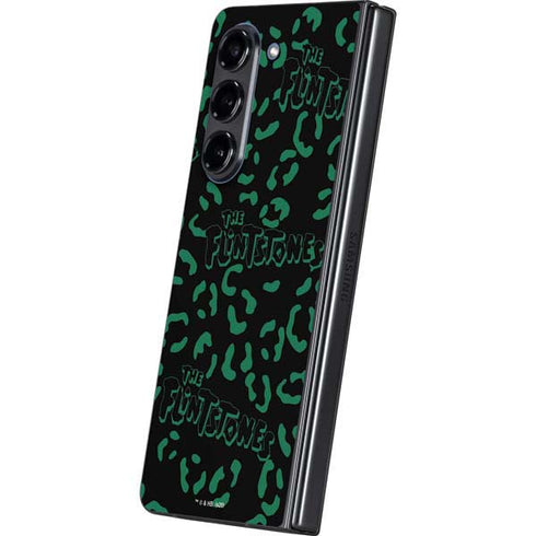 The Flinstones The Flintstones Pattern Galaxy Z Fold5 5G Skin