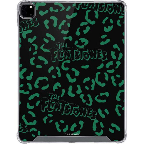 The Flinstones The Flintstones Pattern iPad Pro 12.9in (2020) Clear Case