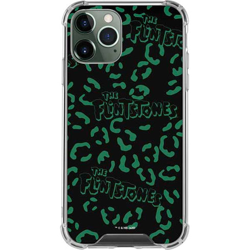 The Flinstones The Flintstones Pattern iPhone 11 Pro Max Clear Case
