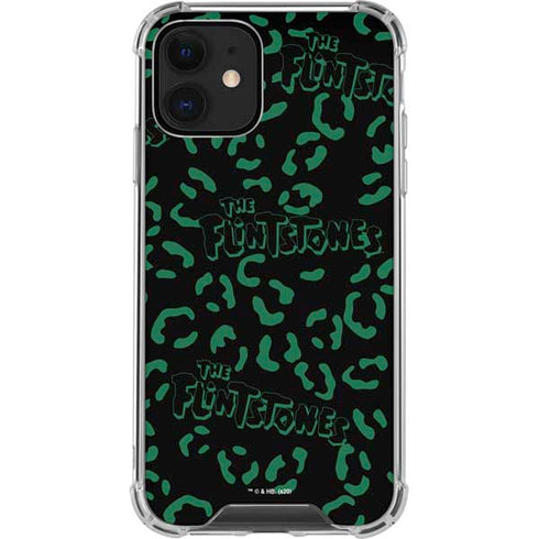 The Flinstones The Flintstones Pattern iPhone 12 Clear Case