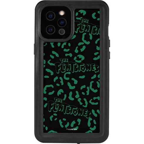 The Flinstones The Flintstones Pattern iPhone 12 Pro Max Waterproof Case