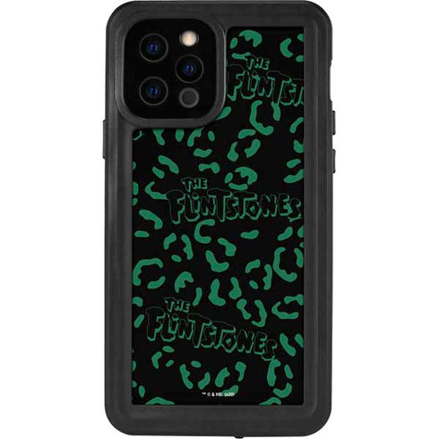 The Flinstones The Flintstones Pattern iPhone 12 Pro Waterproof Case