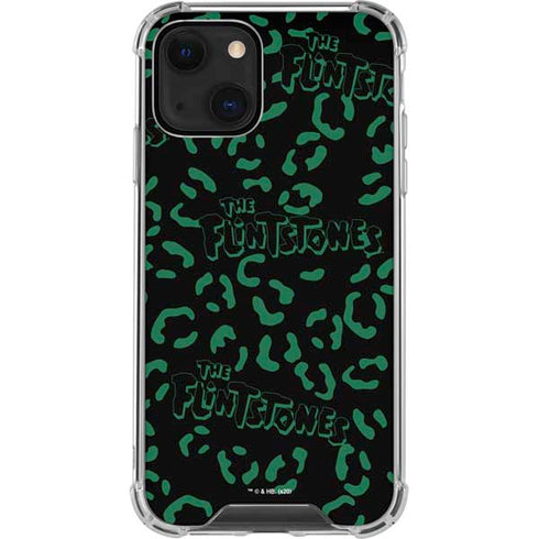 The Flinstones The Flintstones Pattern iPhone 14 Clear Case