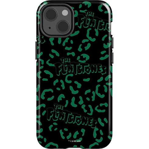 The Flinstones The Flintstones Pattern iPhone 15 Impact Case