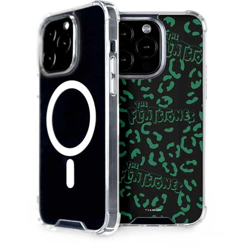 The Flinstones The Flintstones Pattern iPhone 15 Pro MagSafe Case