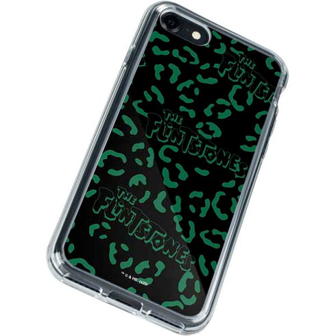 The Flinstones The Flintstones Pattern iPhone SE (2nd & 3rd Gen) Clear Case