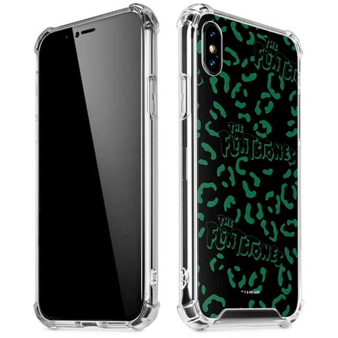 The Flinstones The Flintstones Pattern iPhone XS Max Clear Case