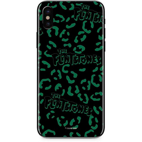 The Flinstones The Flintstones Pattern iPhone XS Skin