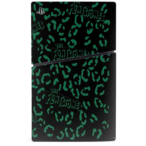 The Flinstones The Flintstones Pattern PS5 Slim Digital Edition Bundle Skin