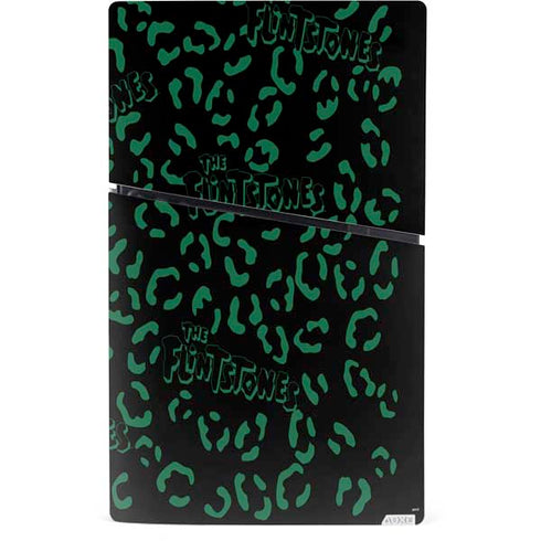 The Flinstones The Flintstones Pattern PS5 Slim Digital Edition Bundle Skin