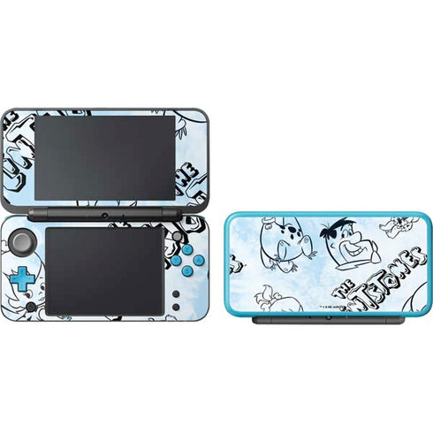 The Flinstones The Flintstones Tie Dye Print Nintendo 2DS XL (2017) Skin