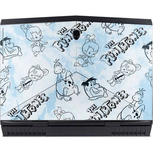 The Flinstones The Flintstones Tie Dye Print Dell Alienware Skin
