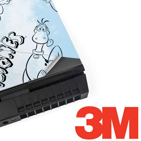 The Flinstones The Flintstones Tie Dye Print Dell Alienware Skin