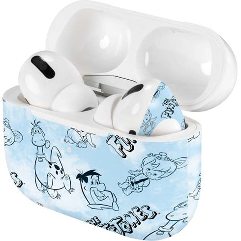 The Flinstones The Flintstones Tie Dye Print Apple AirPods Pro Skin