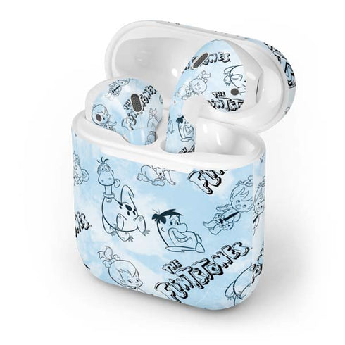 The Flinstones The Flintstones Tie Dye Print Apple AirPods Skin