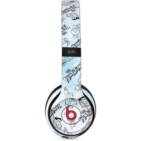The Flinstones The Flintstones Tie Dye Print Beats Solo 2 Wireless Skin