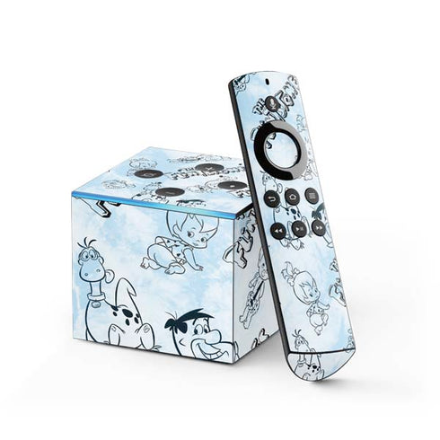 The Flinstones The Flintstones Tie Dye Print Fire TV Cube Skin