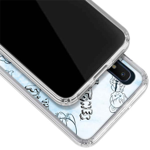 The Flinstones The Flintstones Tie Dye Print Galaxy A10e Clear Case
