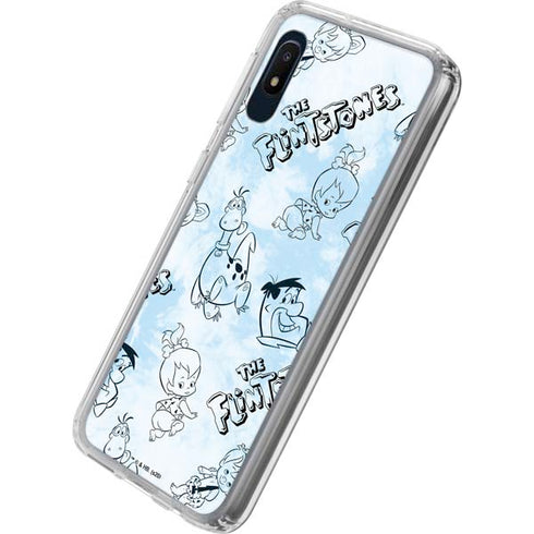 The Flinstones The Flintstones Tie Dye Print Galaxy A10e Clear Case