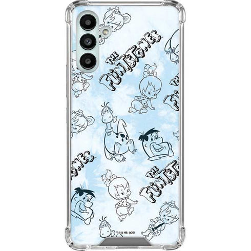 The Flinstones The Flintstones Tie Dye Print Galaxy A13 5G Clear Case