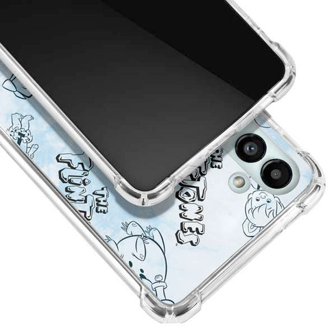 The Flinstones The Flintstones Tie Dye Print Galaxy A13 5G Clear Case