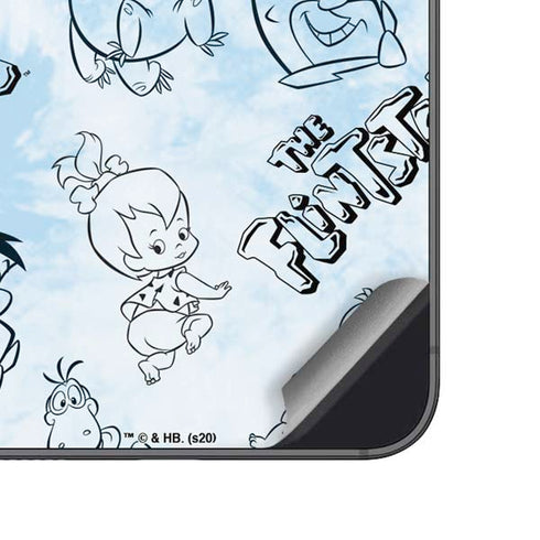 The Flinstones The Flintstones Tie Dye Print Galaxy A14 5G Skin