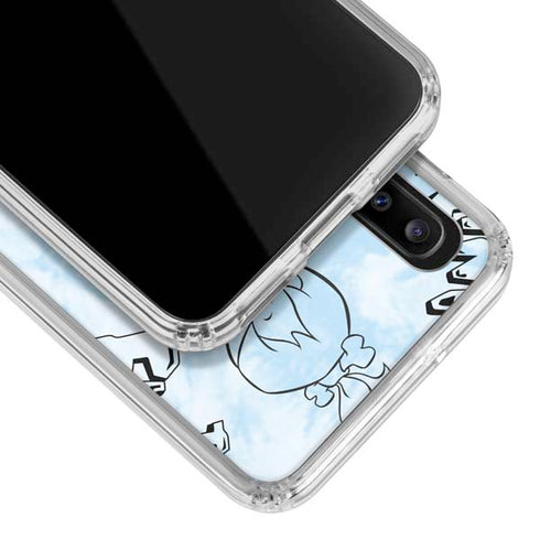 The Flinstones The Flintstones Tie Dye Print Galaxy A20 Clear Case