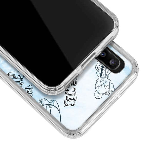The Flinstones The Flintstones Tie Dye Print Galaxy A30 Clear Case