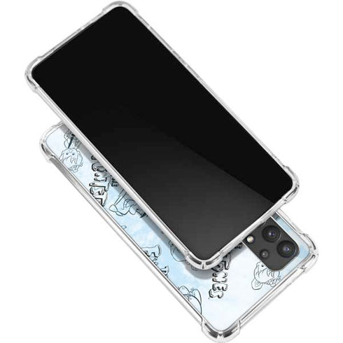 The Flinstones The Flintstones Tie Dye Print Galaxy A32 5G Clear Case