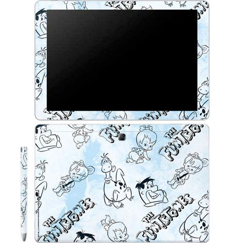 The Flinstones The Flintstones Tie Dye Print Galaxy Book 12in Skin