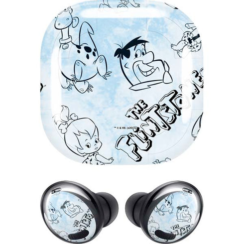 The Flinstones The Flintstones Tie Dye Print Galaxy Buds Pro Skin