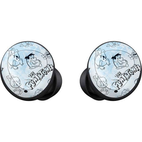 The Flinstones The Flintstones Tie Dye Print Galaxy Buds Skin