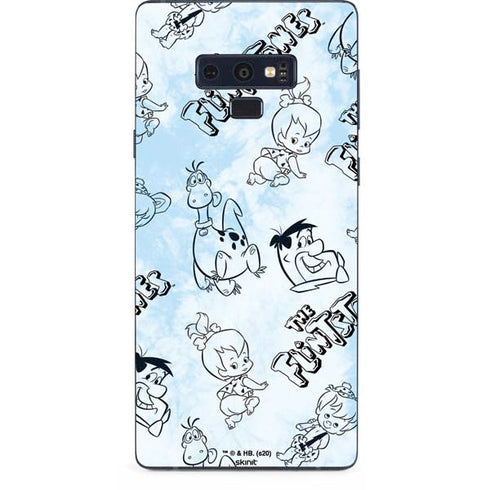 The Flinstones The Flintstones Tie Dye Print Galaxy Note 9 Skin
