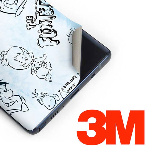The Flinstones The Flintstones Tie Dye Print Galaxy Note 9 Skin