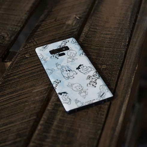 The Flinstones The Flintstones Tie Dye Print Galaxy Note 9 Skin