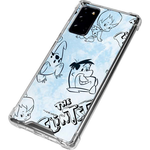 The Flinstones The Flintstones Tie Dye Print Galaxy Note20 5G Clear Case