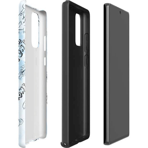 The Flinstones The Flintstones Tie Dye Print Galaxy Note20 5G Pro Case