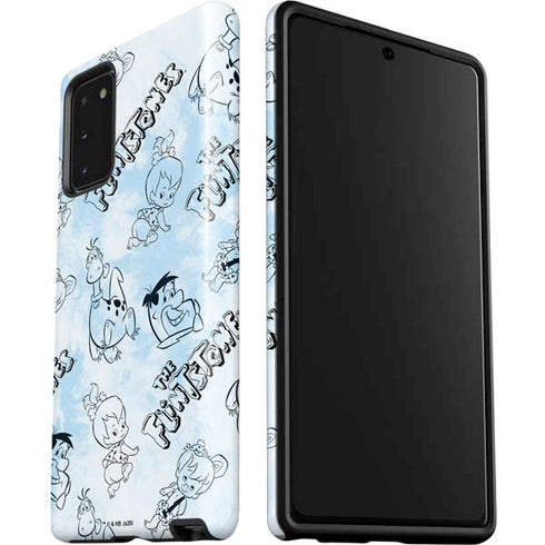 The Flinstones The Flintstones Tie Dye Print Galaxy Note20 5G Pro Case
