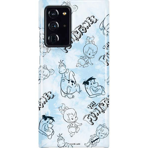 The Flinstones The Flintstones Tie Dye Print Galaxy Note20 Ultra 5G Lite Case