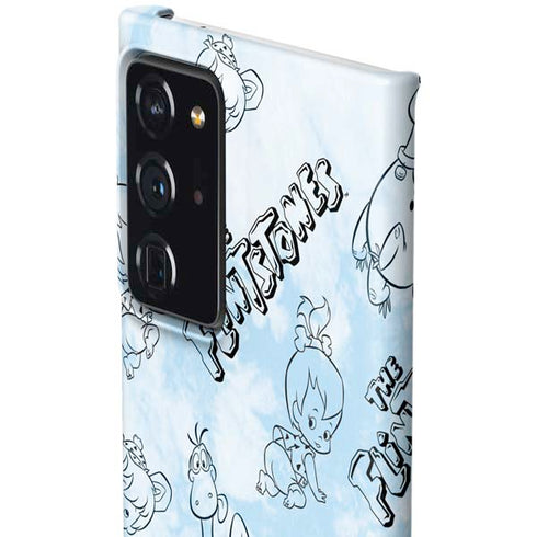 The Flinstones The Flintstones Tie Dye Print Galaxy Note20 Ultra 5G Lite Case