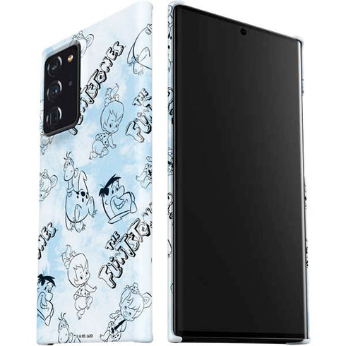 The Flinstones The Flintstones Tie Dye Print Galaxy Note20 Ultra 5G Lite Case